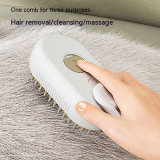 Pet Vibe™ 3 In 1 Steamy Pet Brush