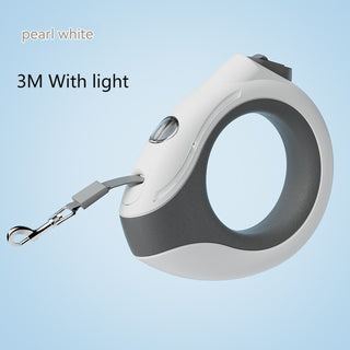 Multi-Functional Ring-Shaped Automatic Retractable Leash With Breathing Light